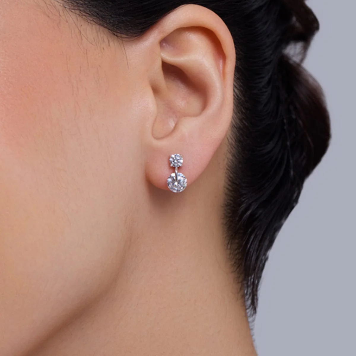 92.5 Silver Earring 180836 - Image 2