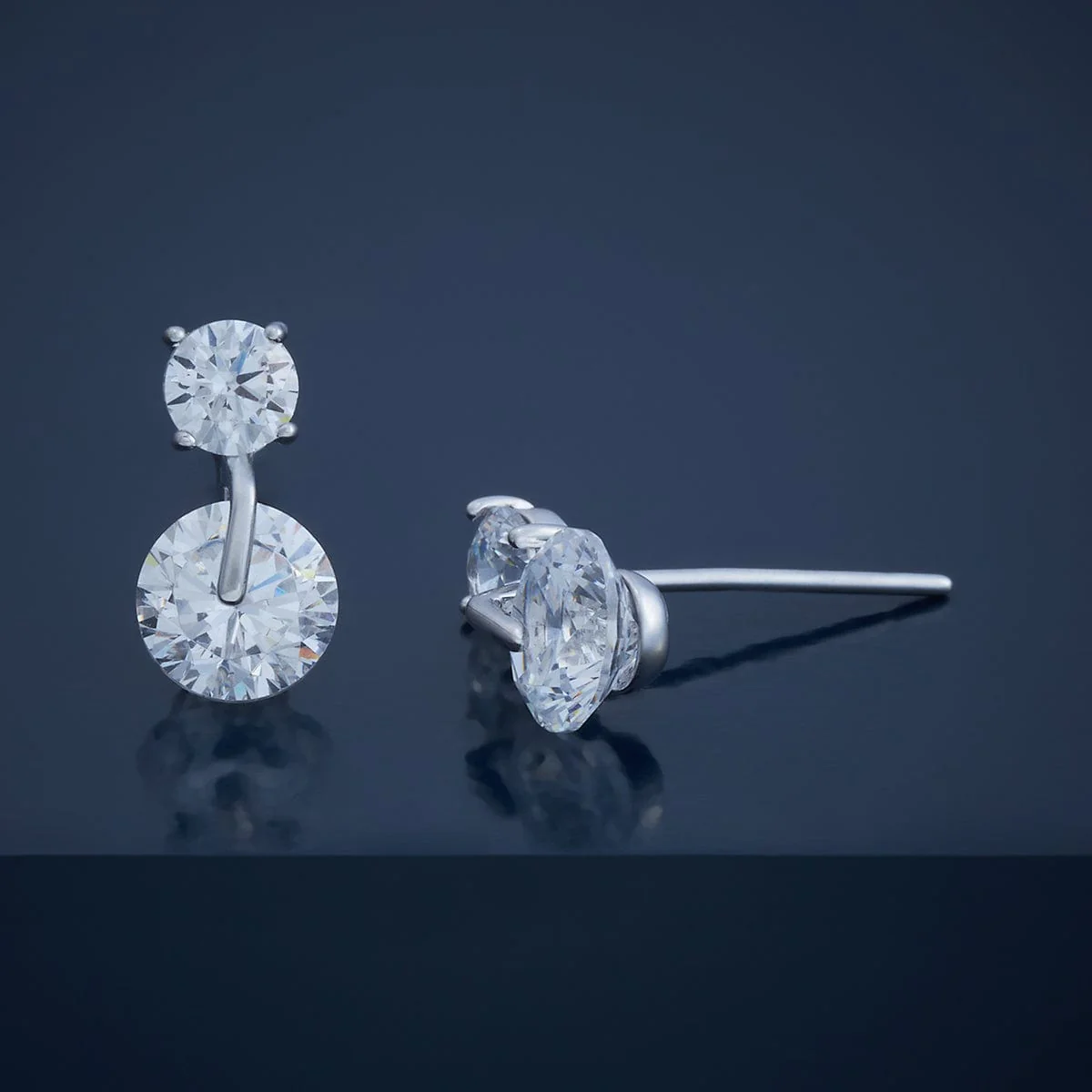 92.5 Silver Earring 180836 - Image 4