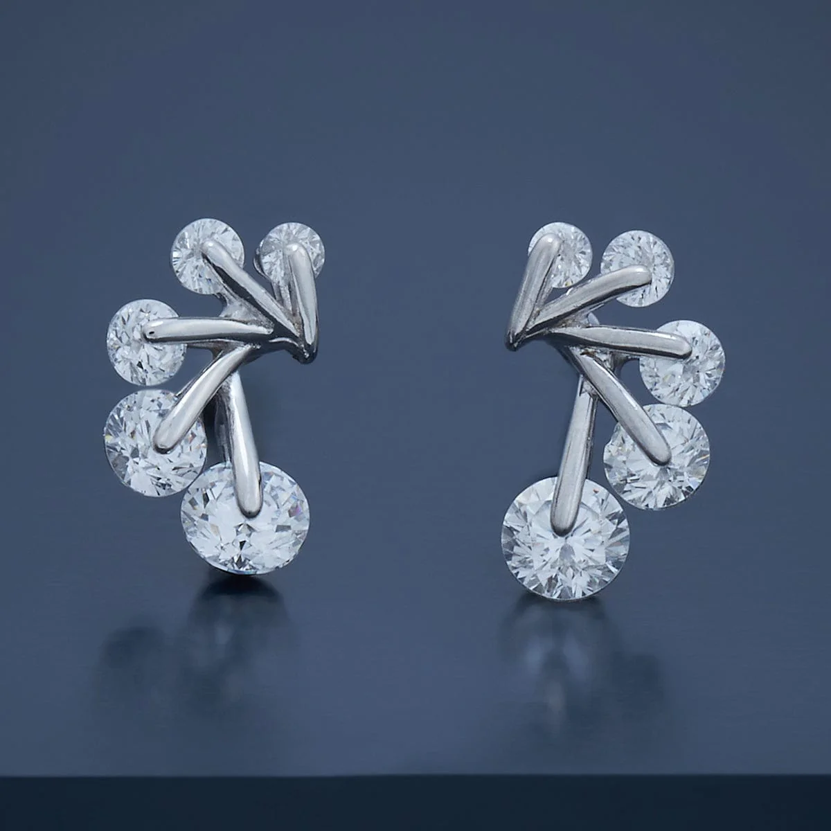92.5 Silver Earring 180840 - Image 7