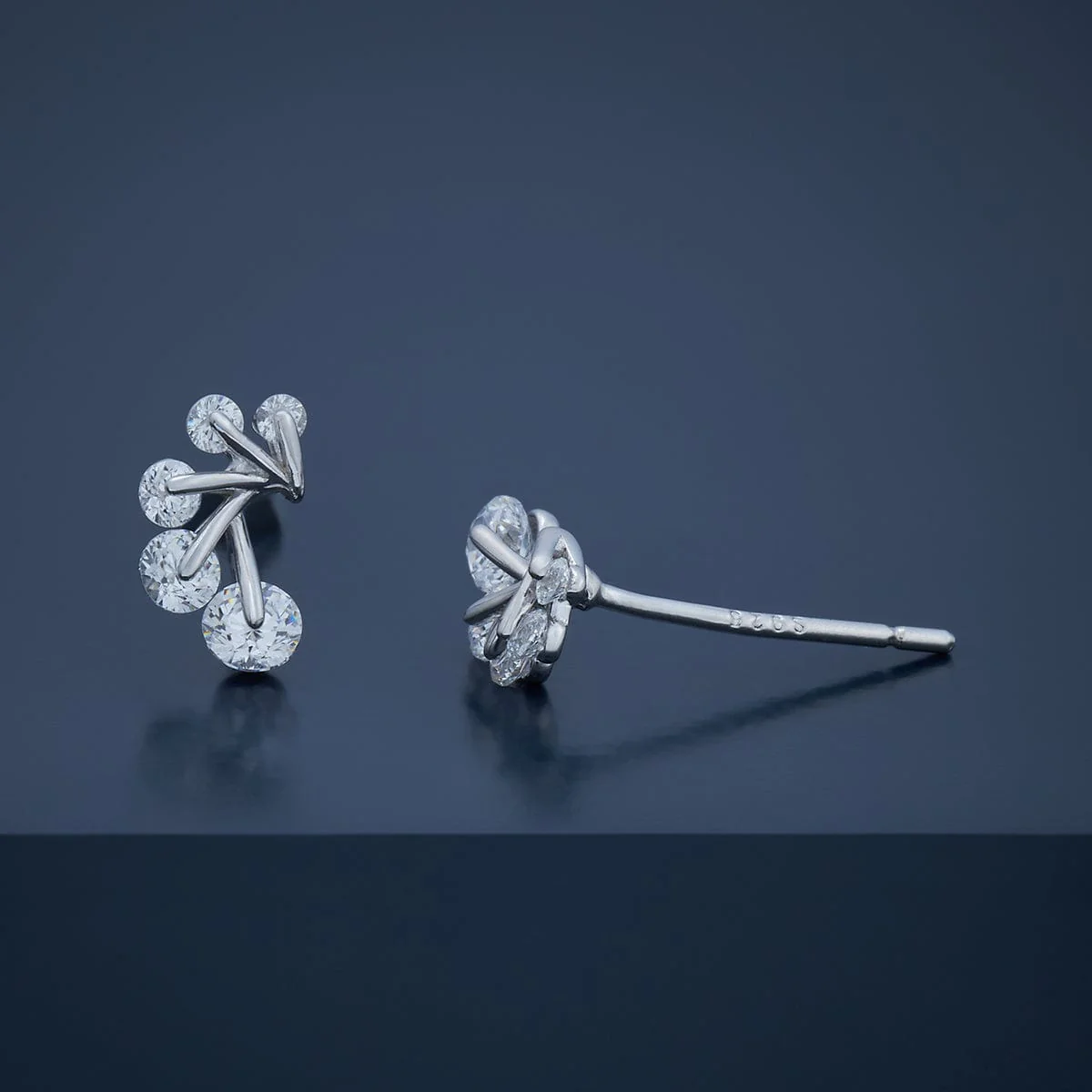 92.5 Silver Earring 180840 - Image 8