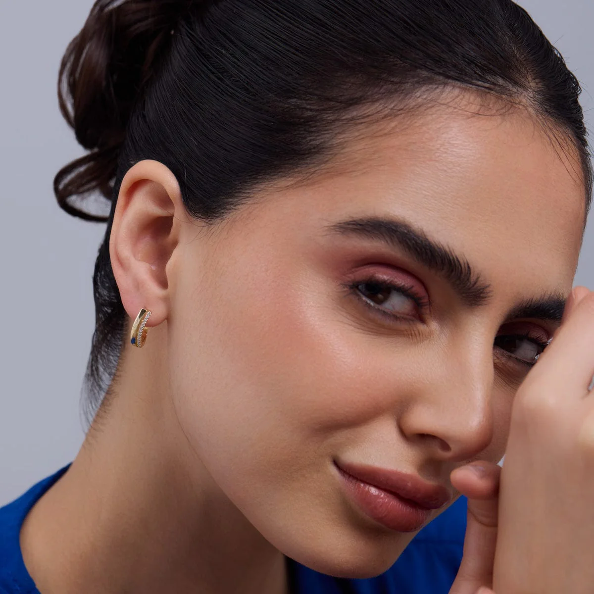92.5 Silver Earring 180909 - Image 3