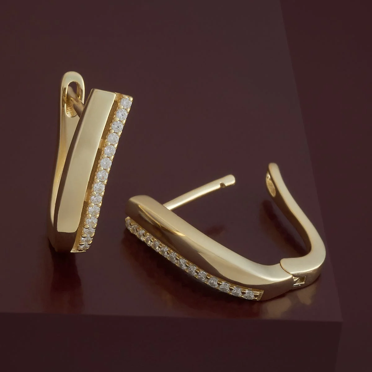 92.5 Silver Earring 180909 - Image 4
