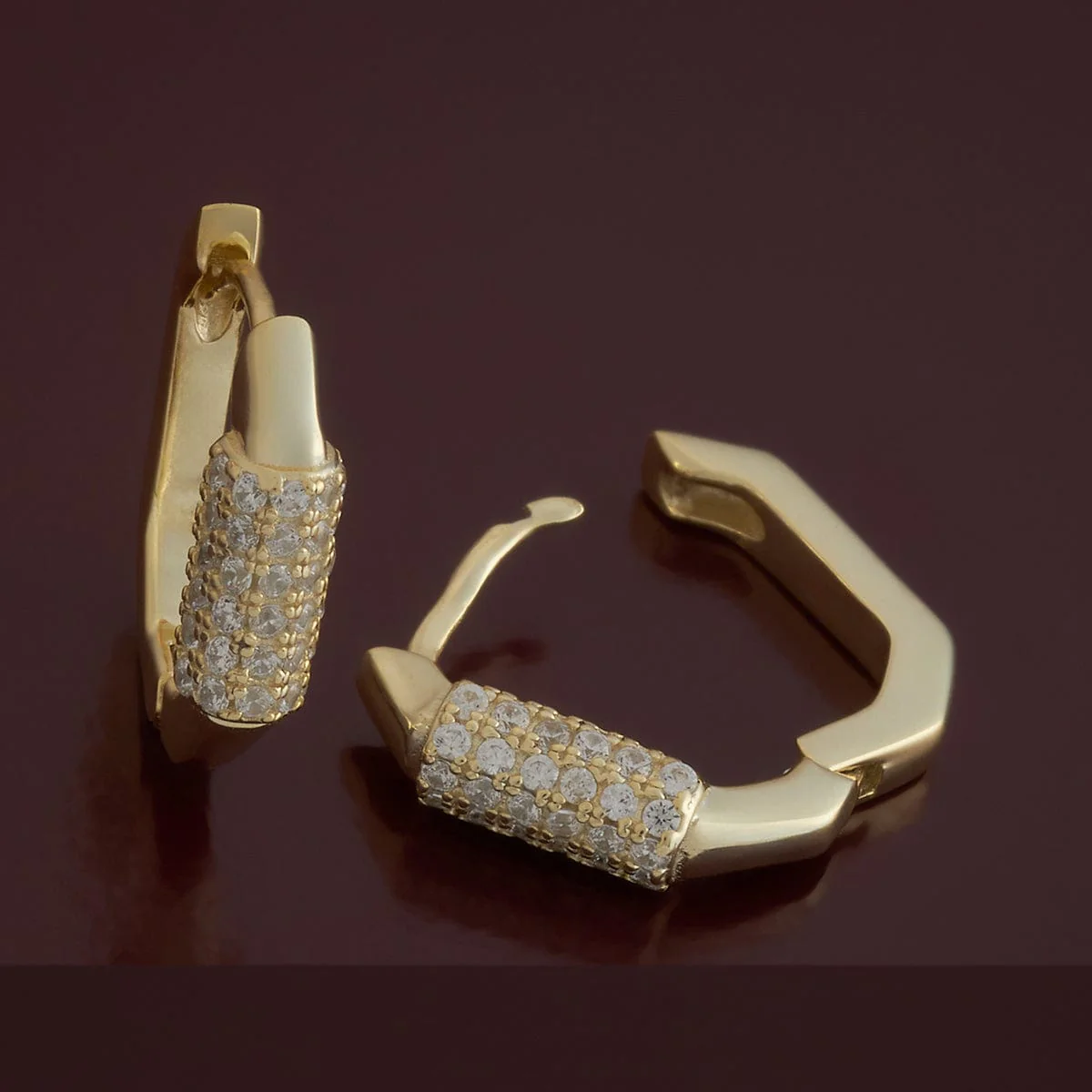 92.5 Silver Earring 180911 - Image 4