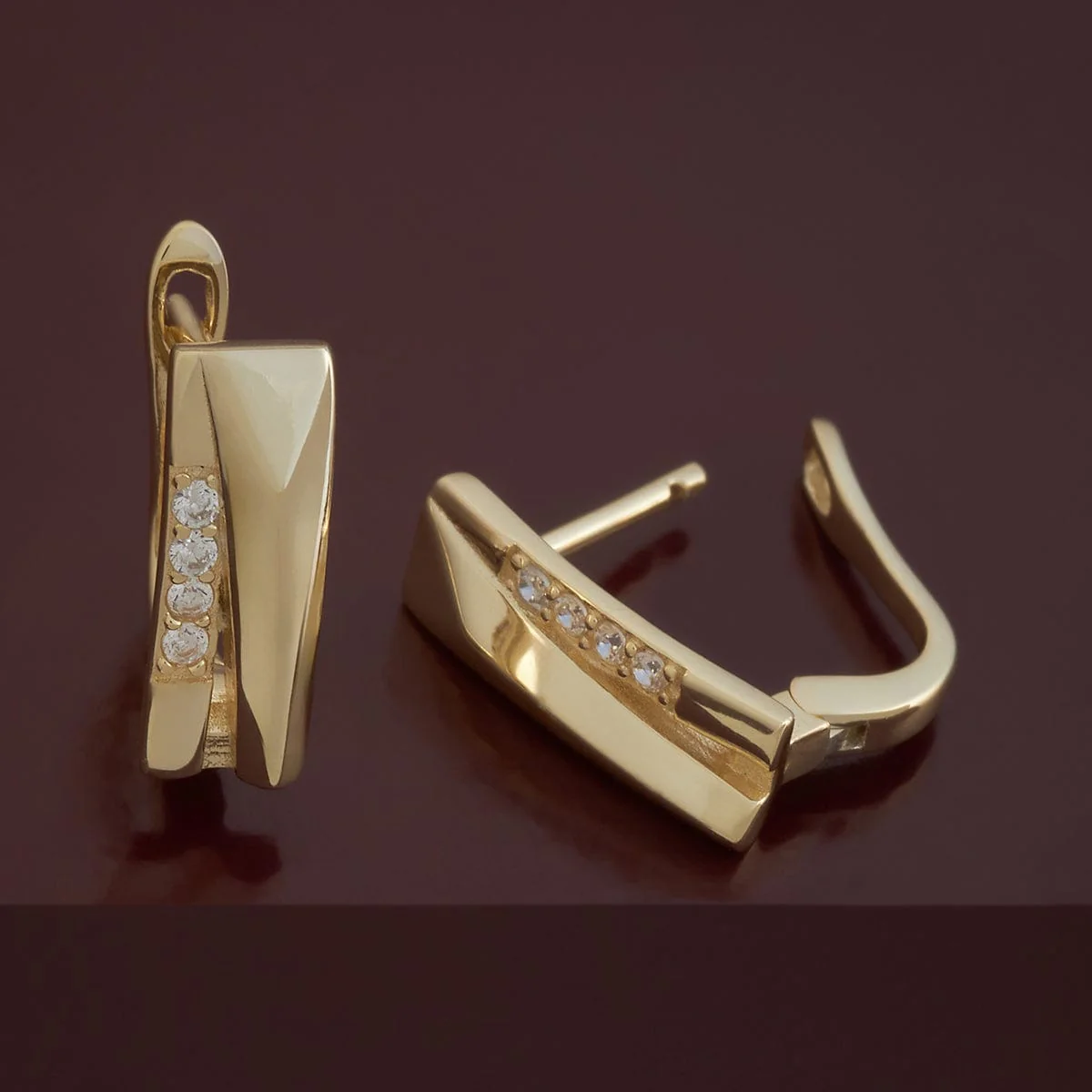 92.5 Silver Earring 180914 - Image 6