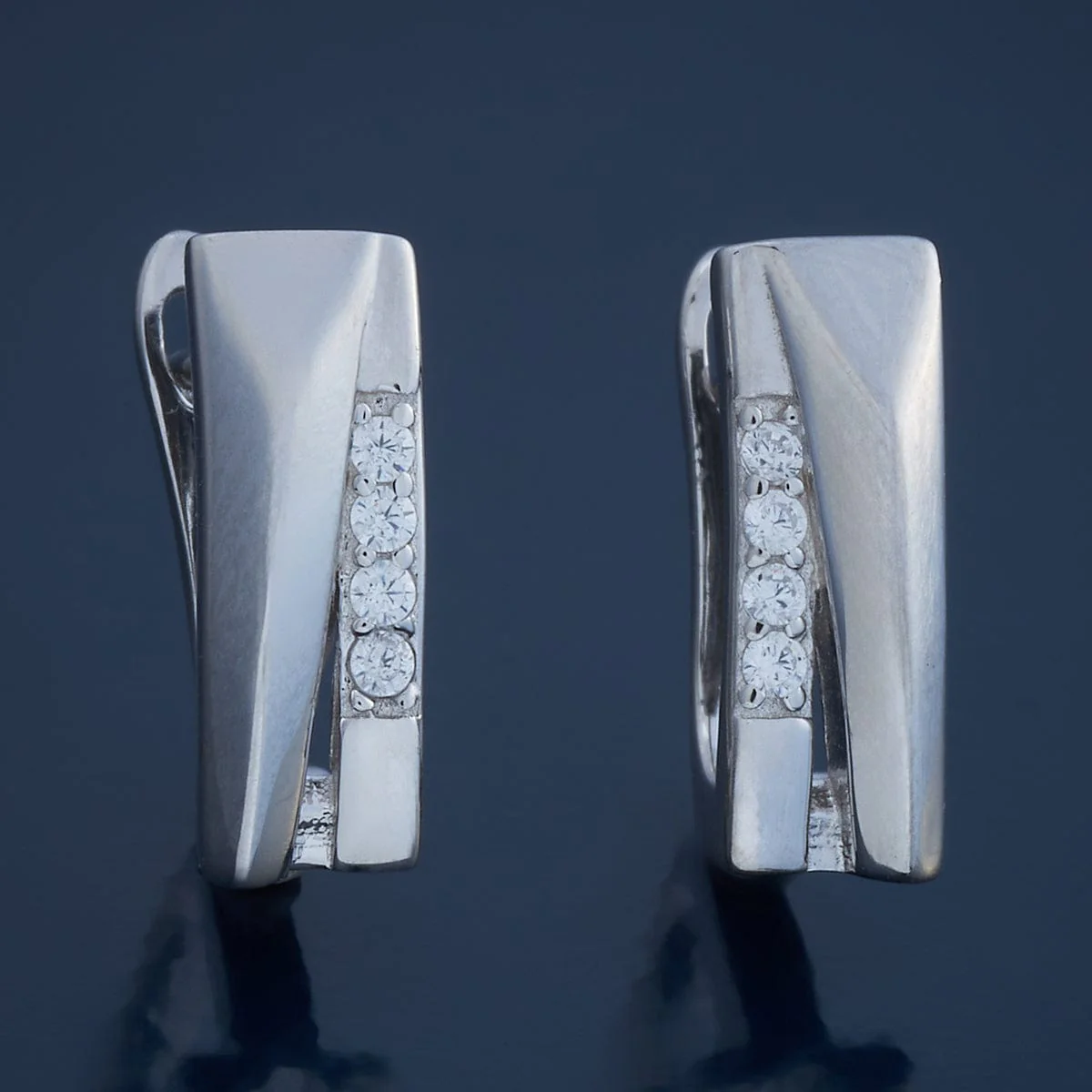 92.5 Silver Earring 180914 - Image 7