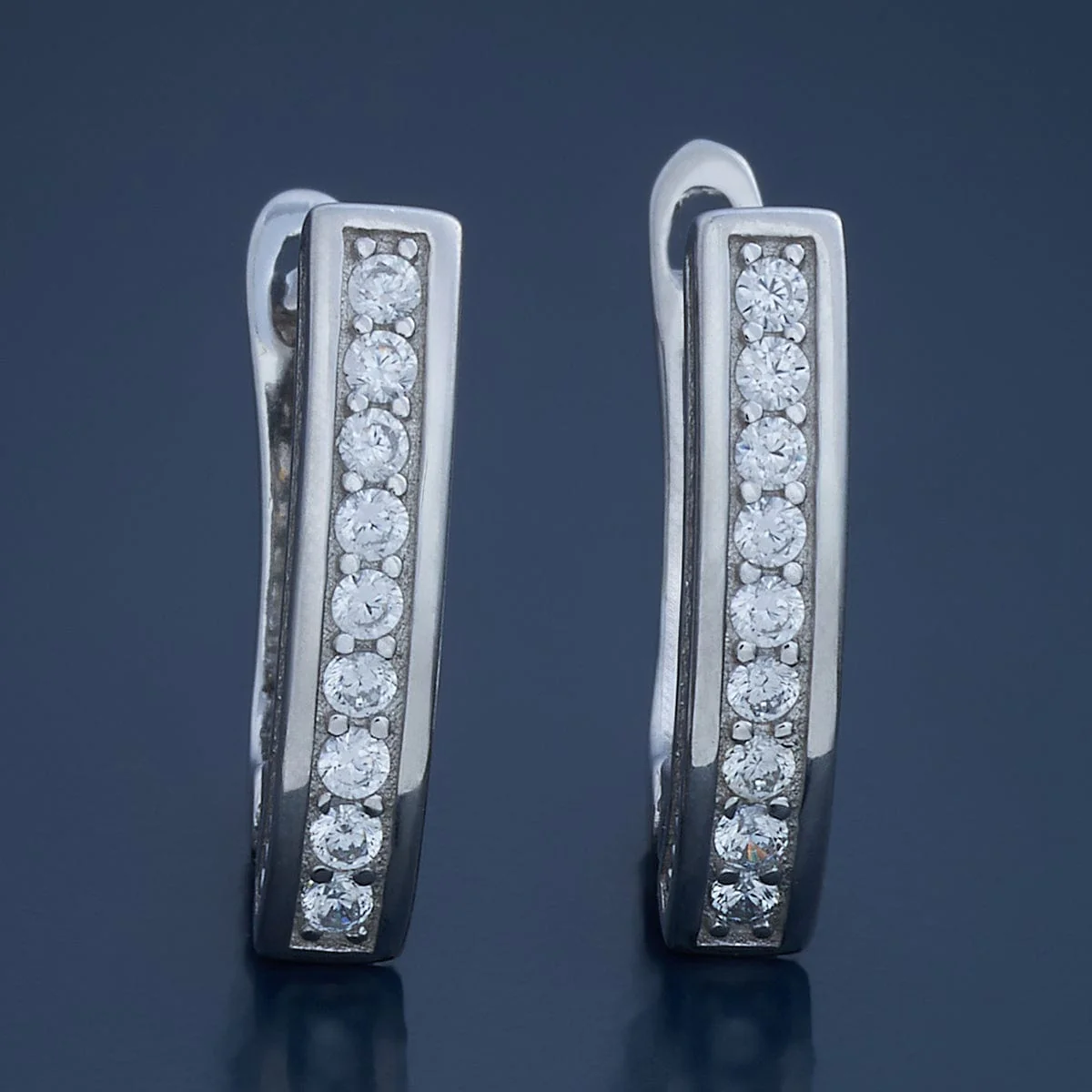 92.5 Silver Earring 180915 - Image 7