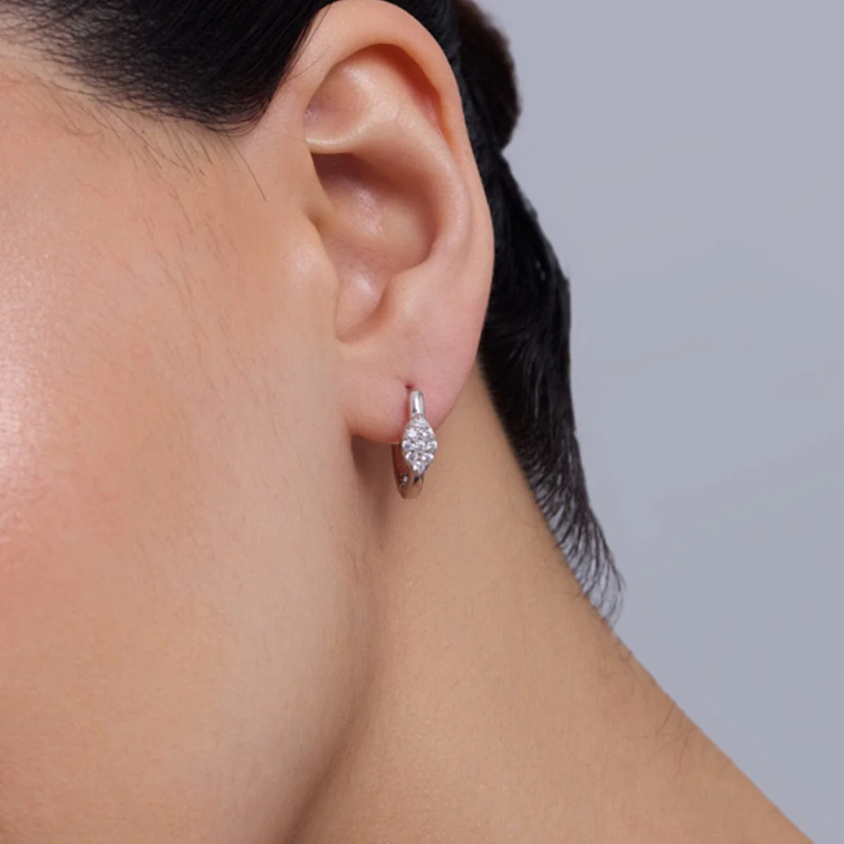 92.5 Silver Earring 180916 - Image 2