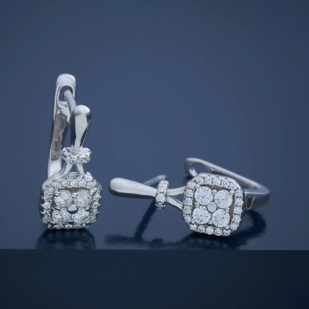 92.5 Silver Earring 180922 - Image 4