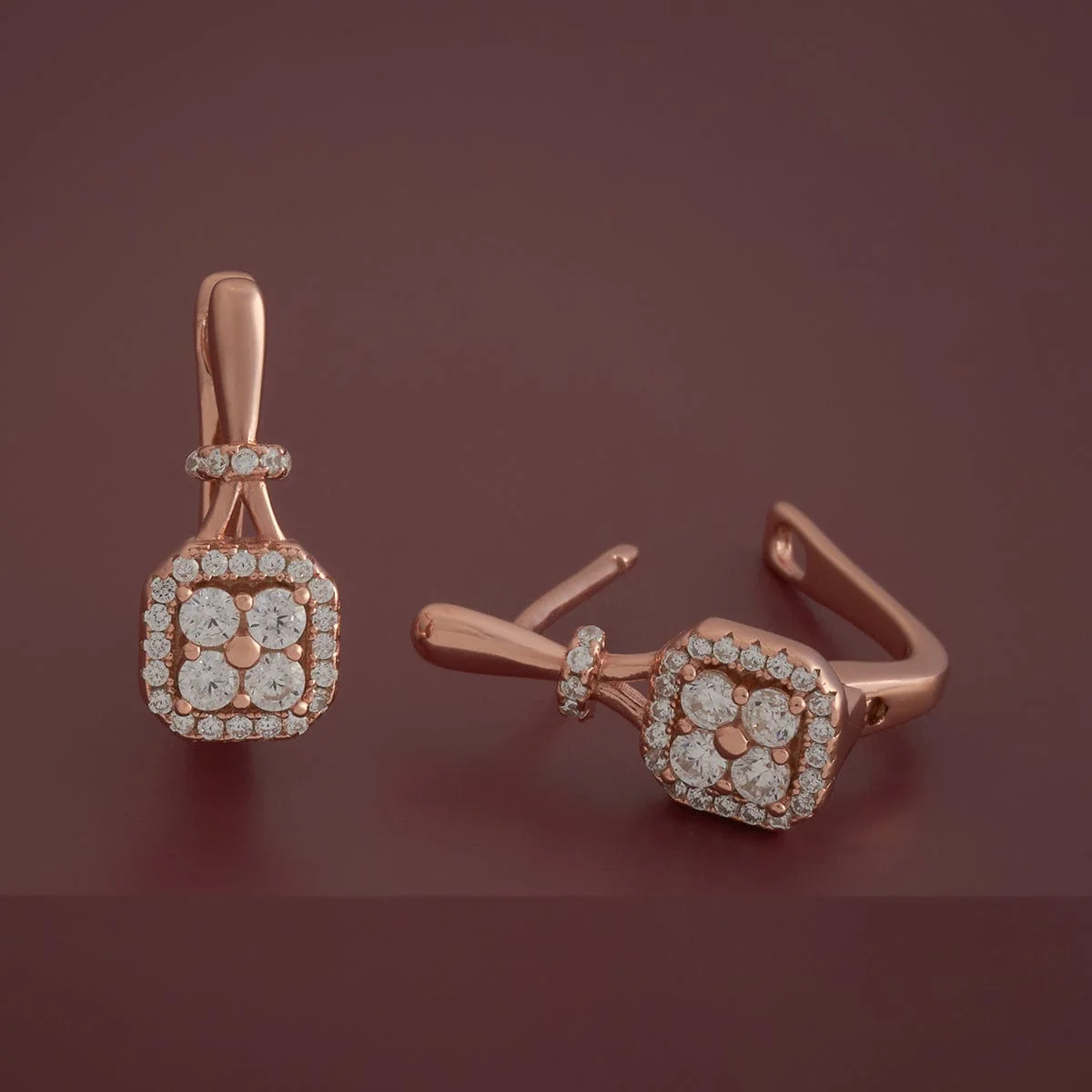 92.5 Silver Earring 180922 - Image 9