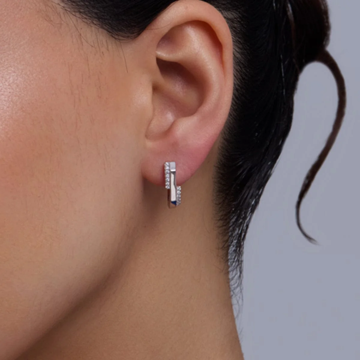 92.5 Silver Earring 180923 - Image 2