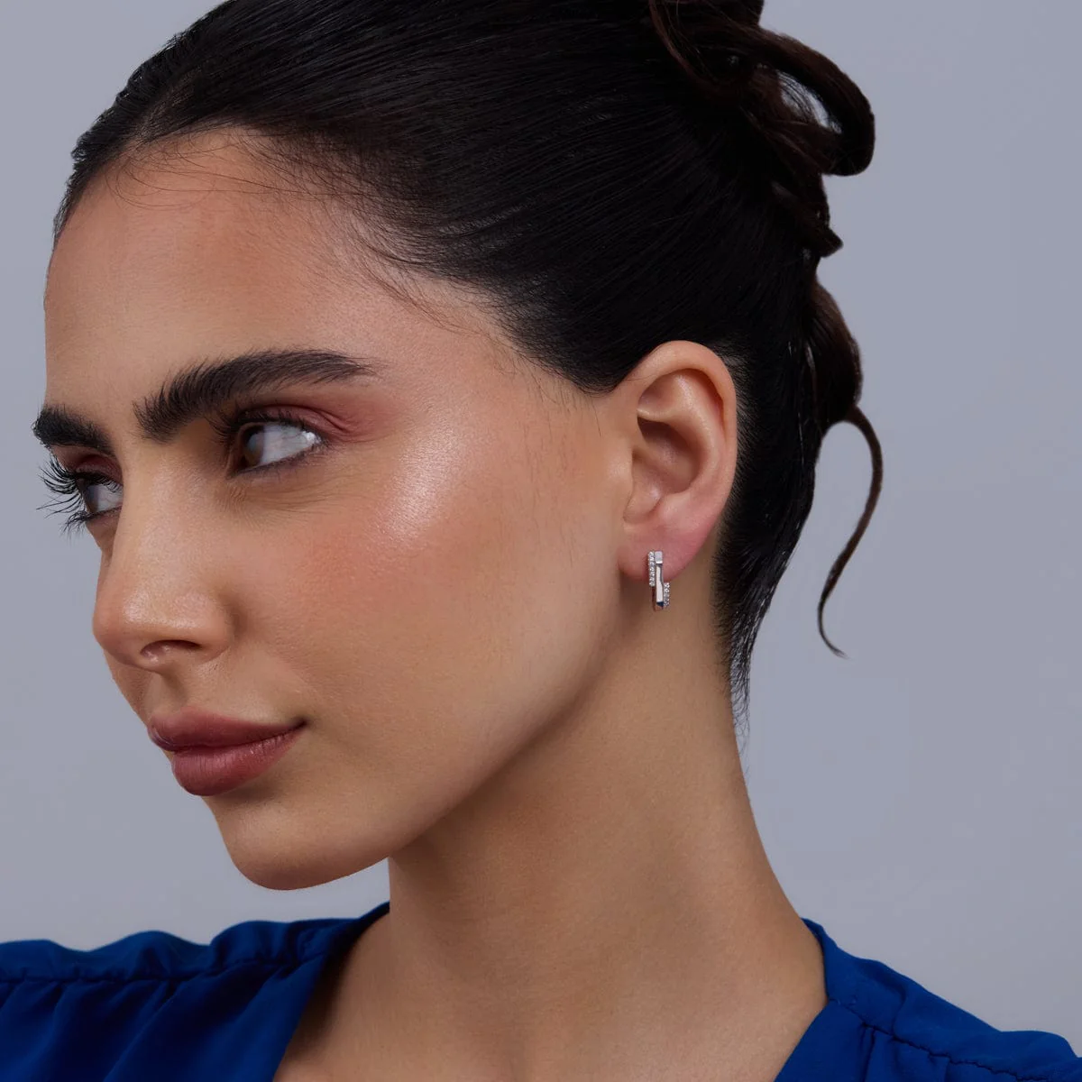 92.5 Silver Earring 180923 - Image 3