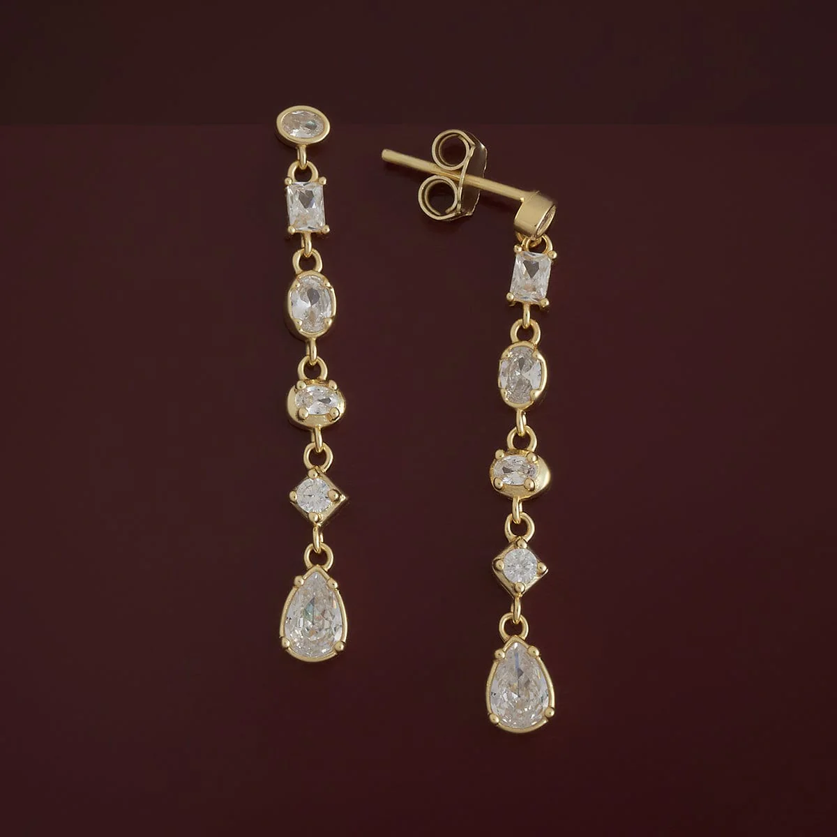92.5 Silver Earring 181005 - Image 6