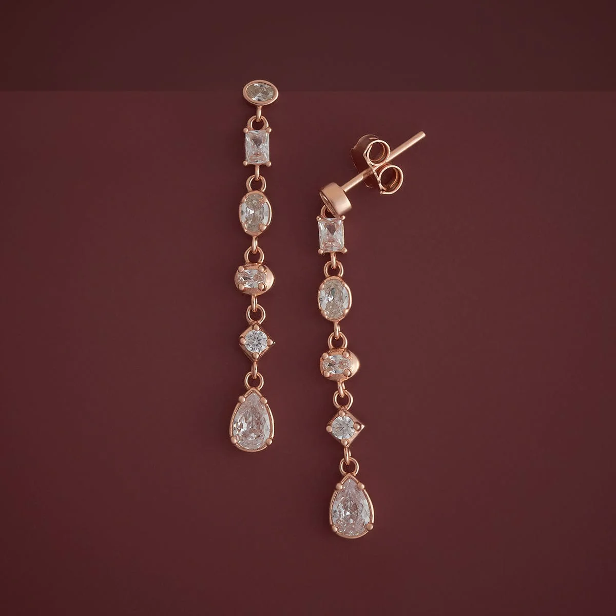 92.5 Silver Earring 181005 - Image 9