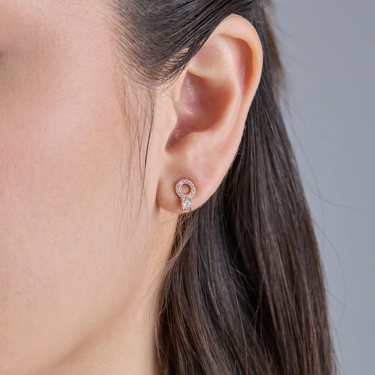 92.5 Silver Earring 183021 - Image 2