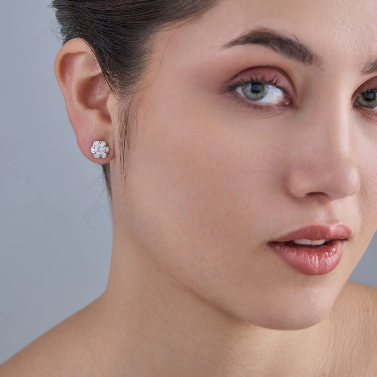 92.5 Silver Earring 183022 - Image 3