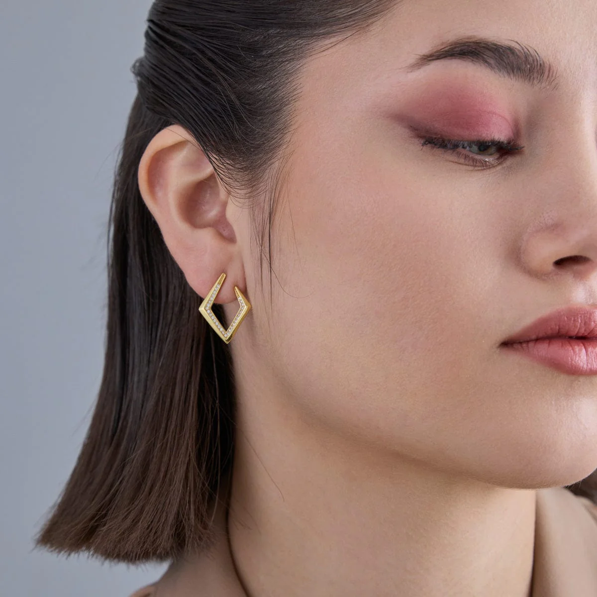 92.5 Silver Earring 183028 - Image 3