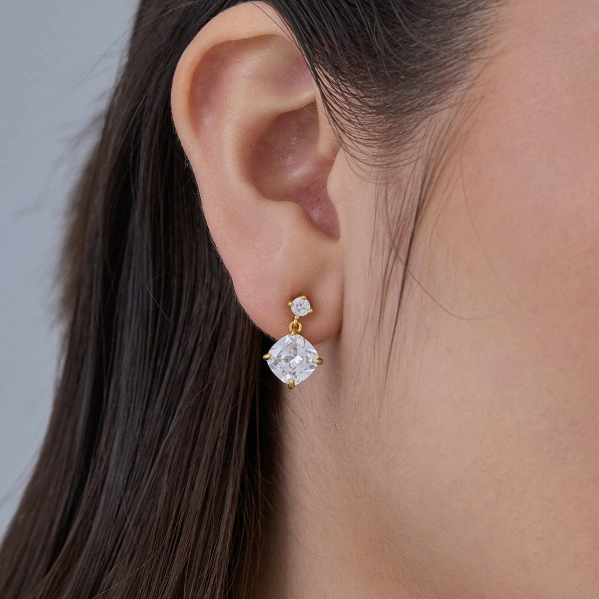 92.5 Silver Earring 183052 - Image 2