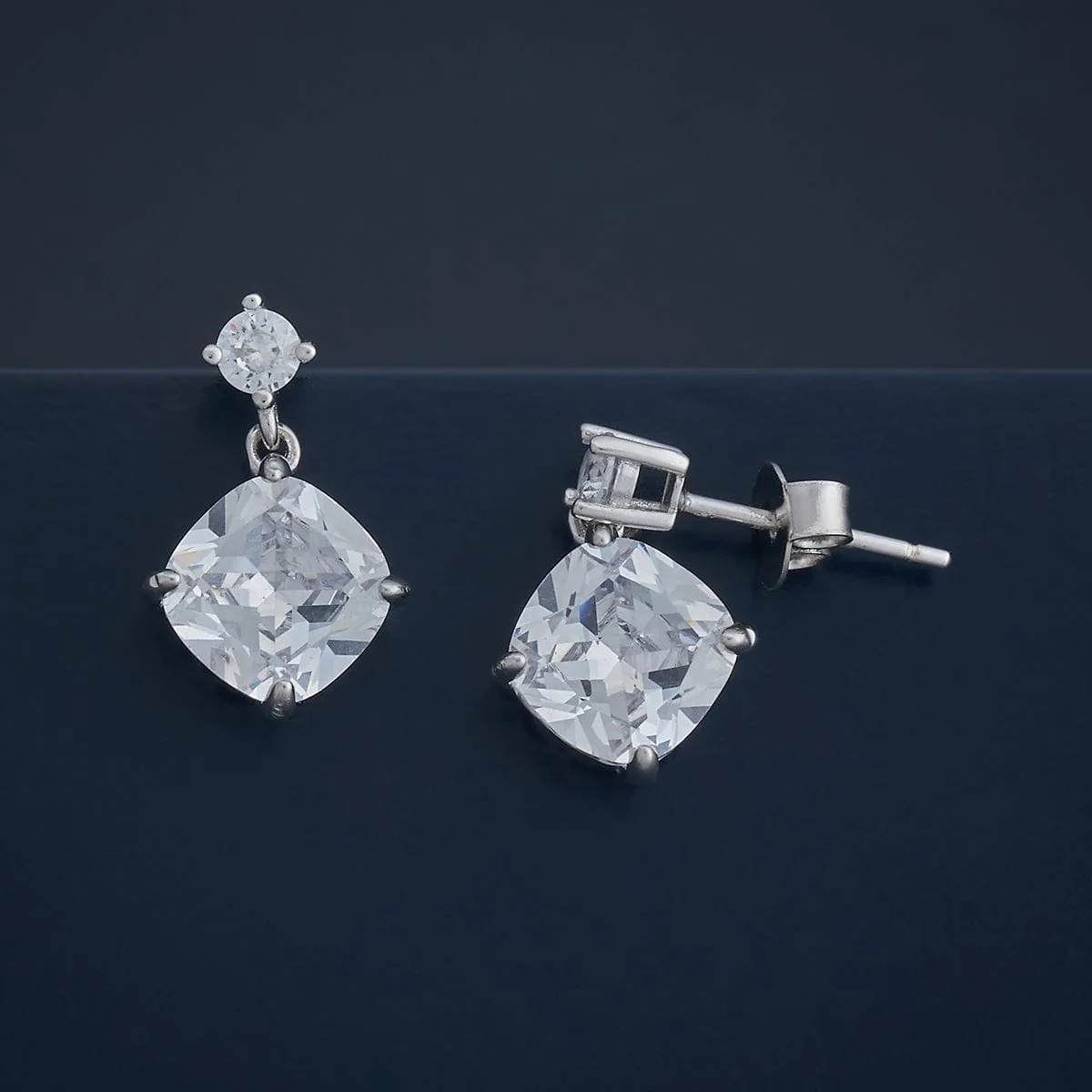92.5 Silver Earring 183052 - Image 4