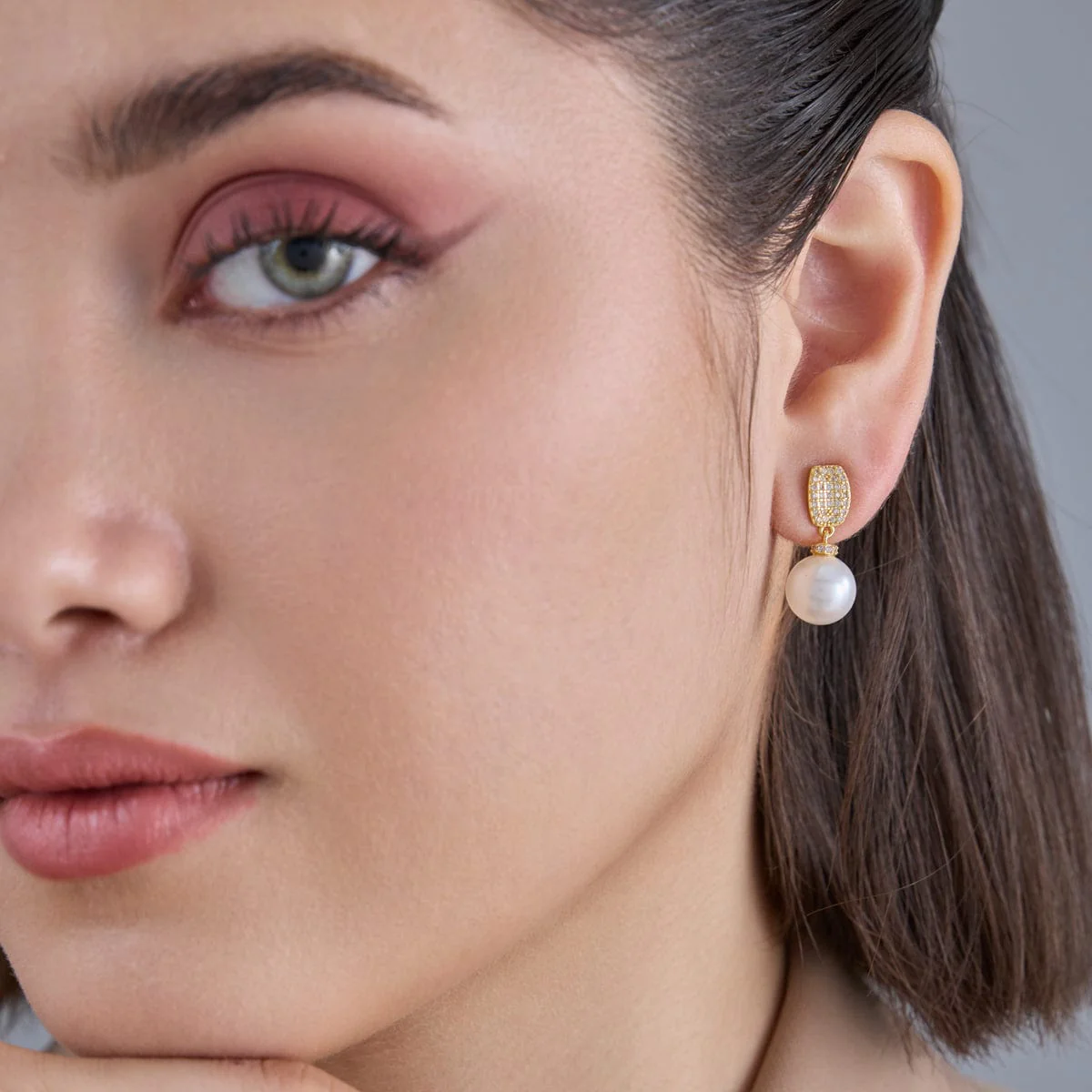 92.5 Silver Earring 183053 - Image 3