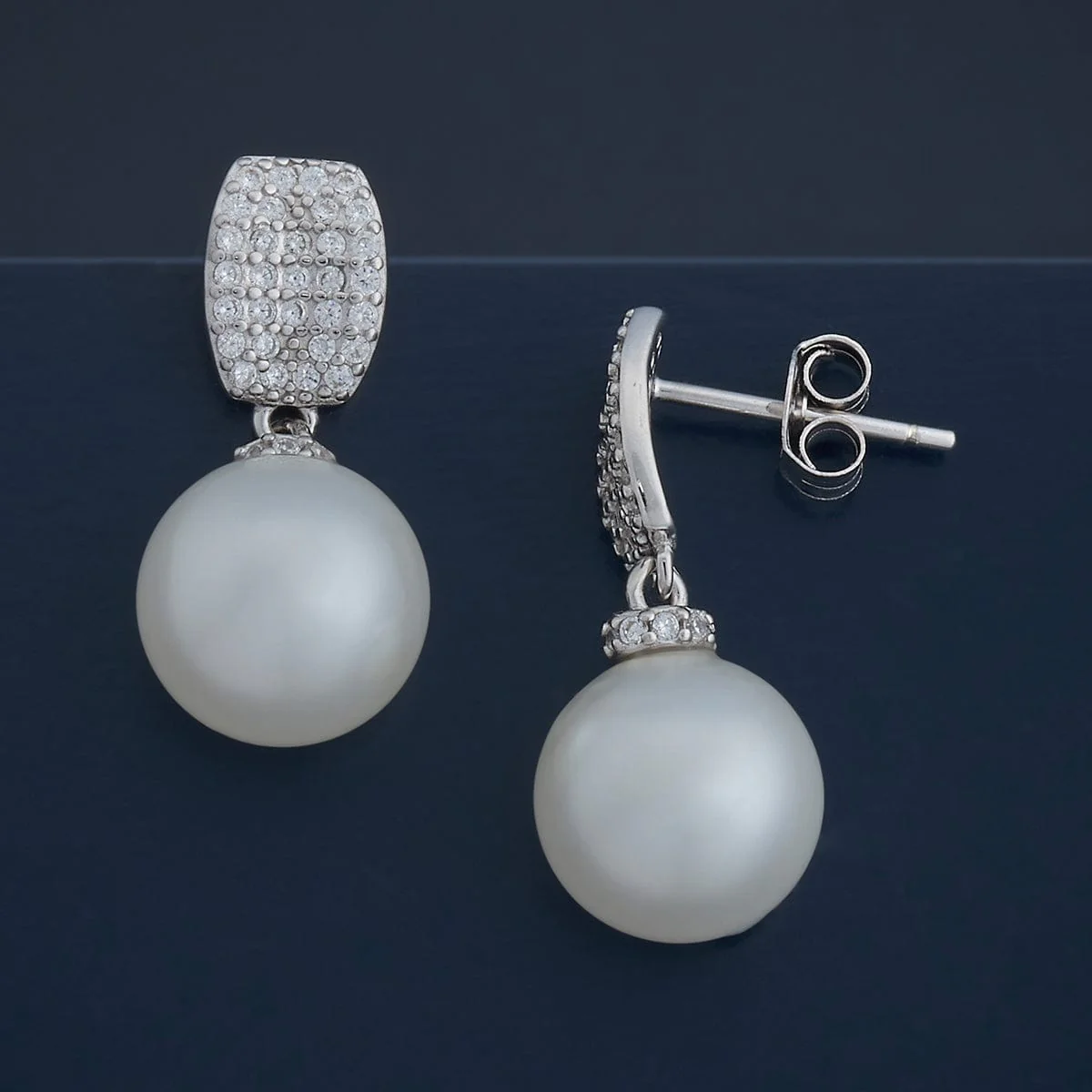 92.5 Silver Earring 183053 - Image 4