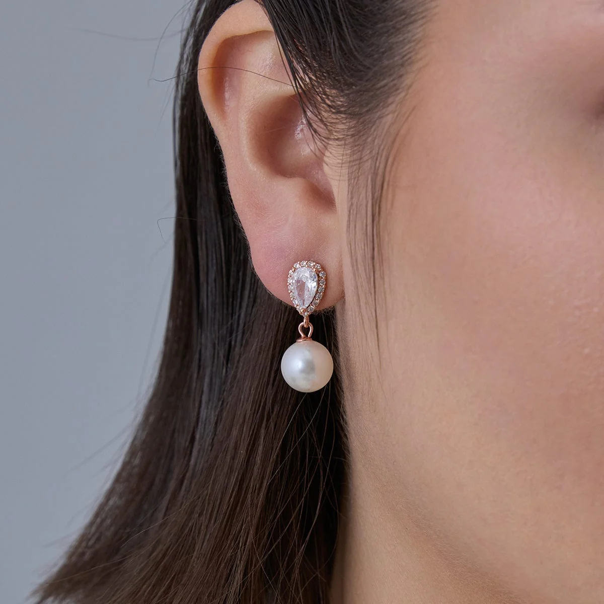 92.5 Silver Earring 183054 - Image 2