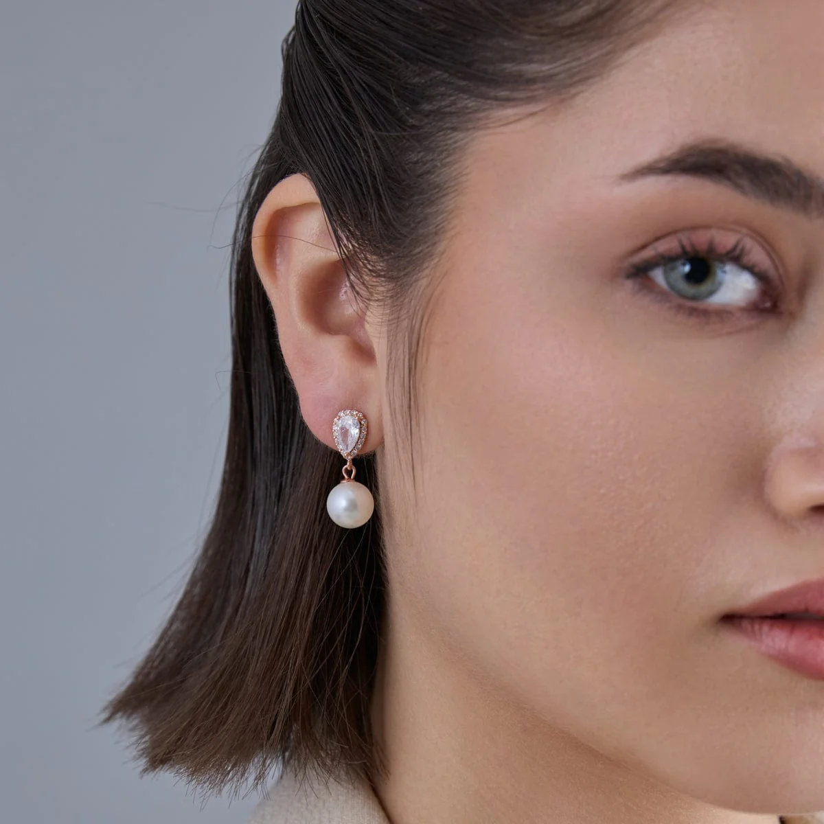 92.5 Silver Earring 183054 - Image 3
