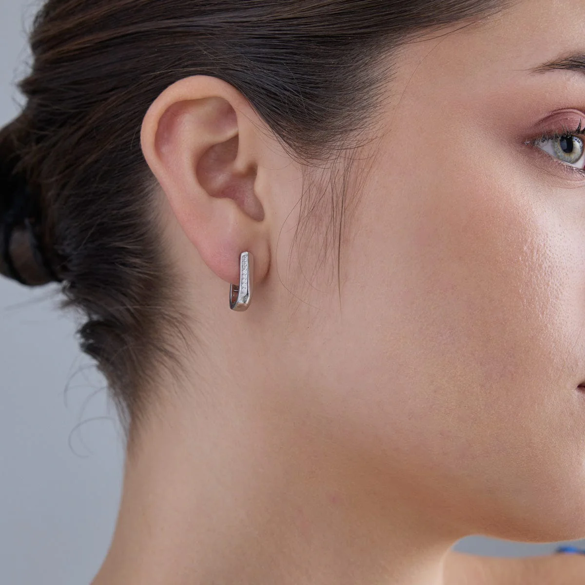 92.5 Silver Earring 183061 - Image 3