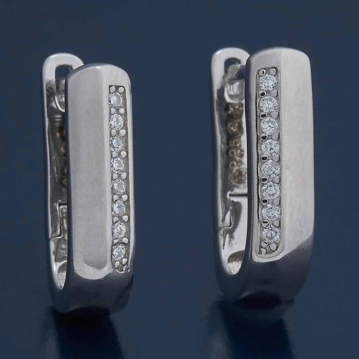 92.5 Silver Earring 183061 - Image 7