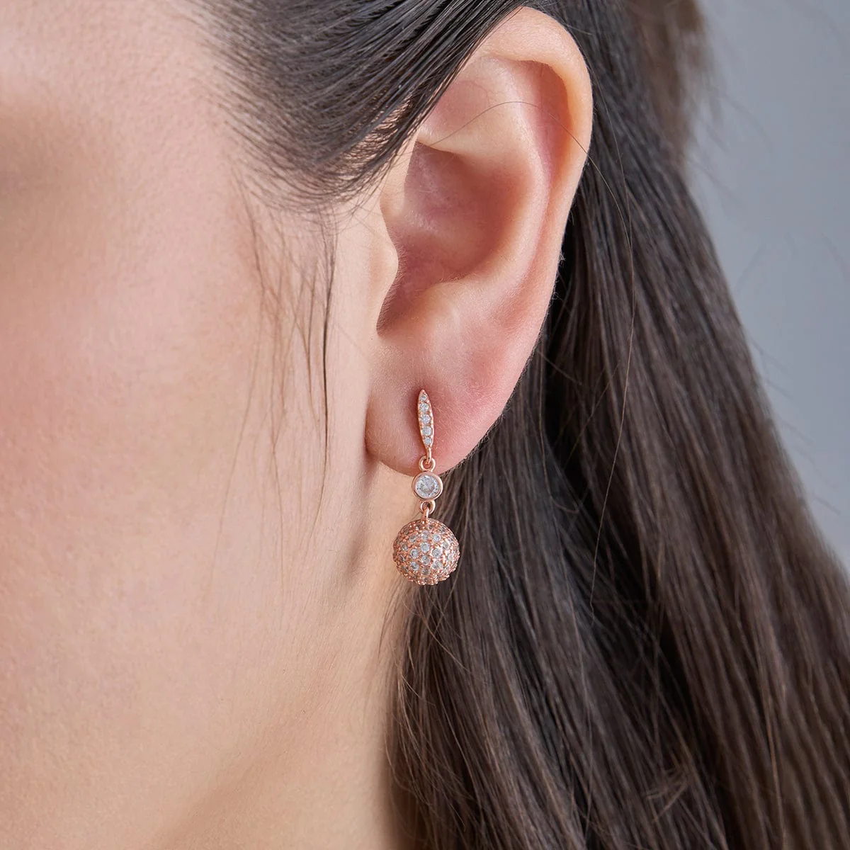 92.5 Silver Earring 183062 - Image 2