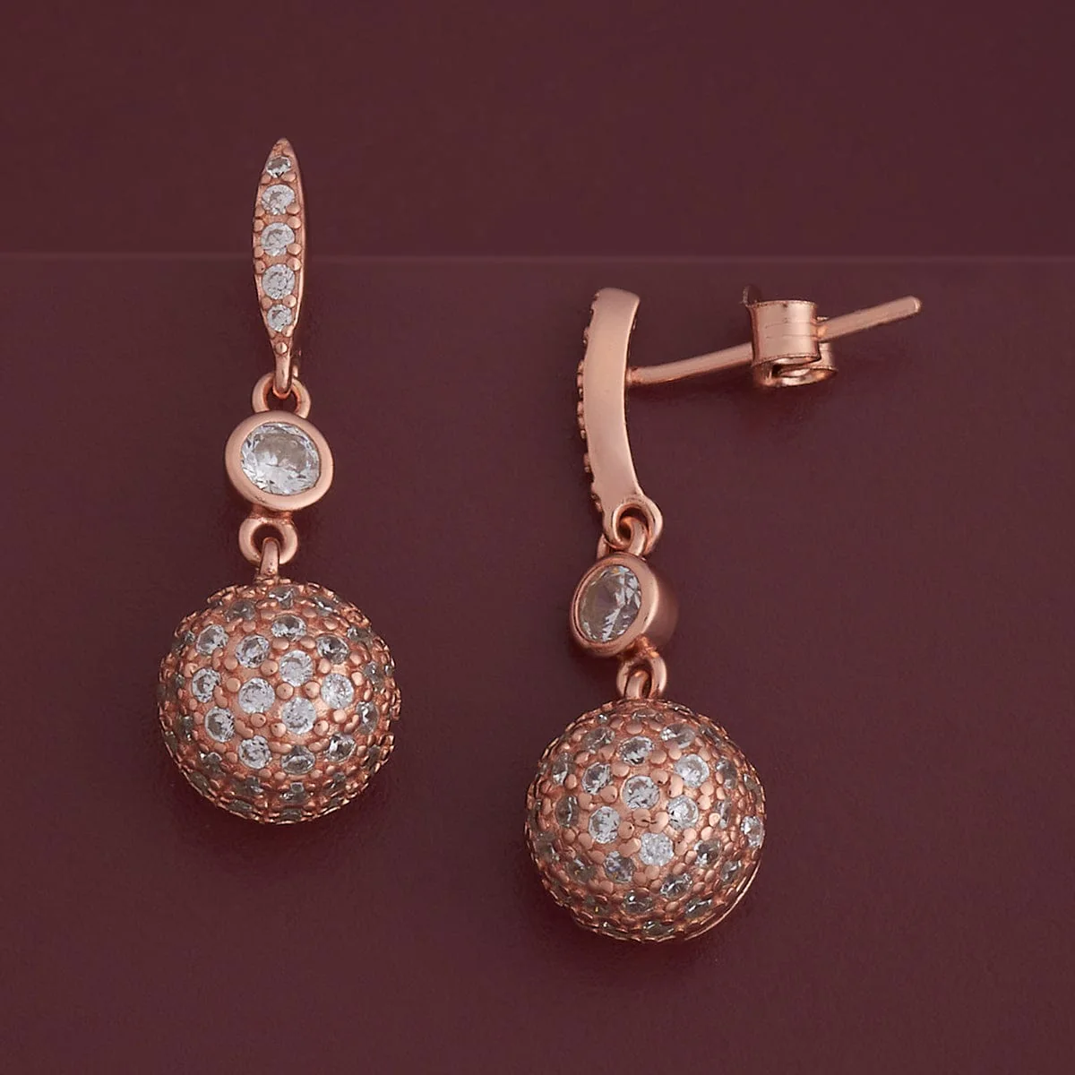 92.5 Silver Earring 183062 - Image 9