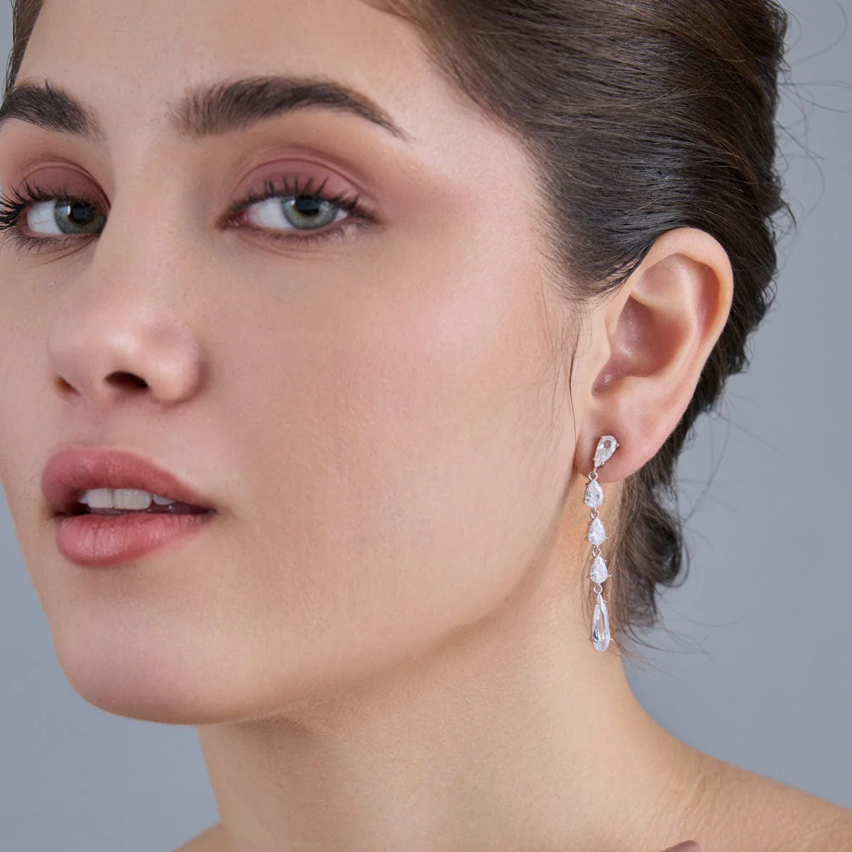 92.5 Silver Earring 183064 - Image 2