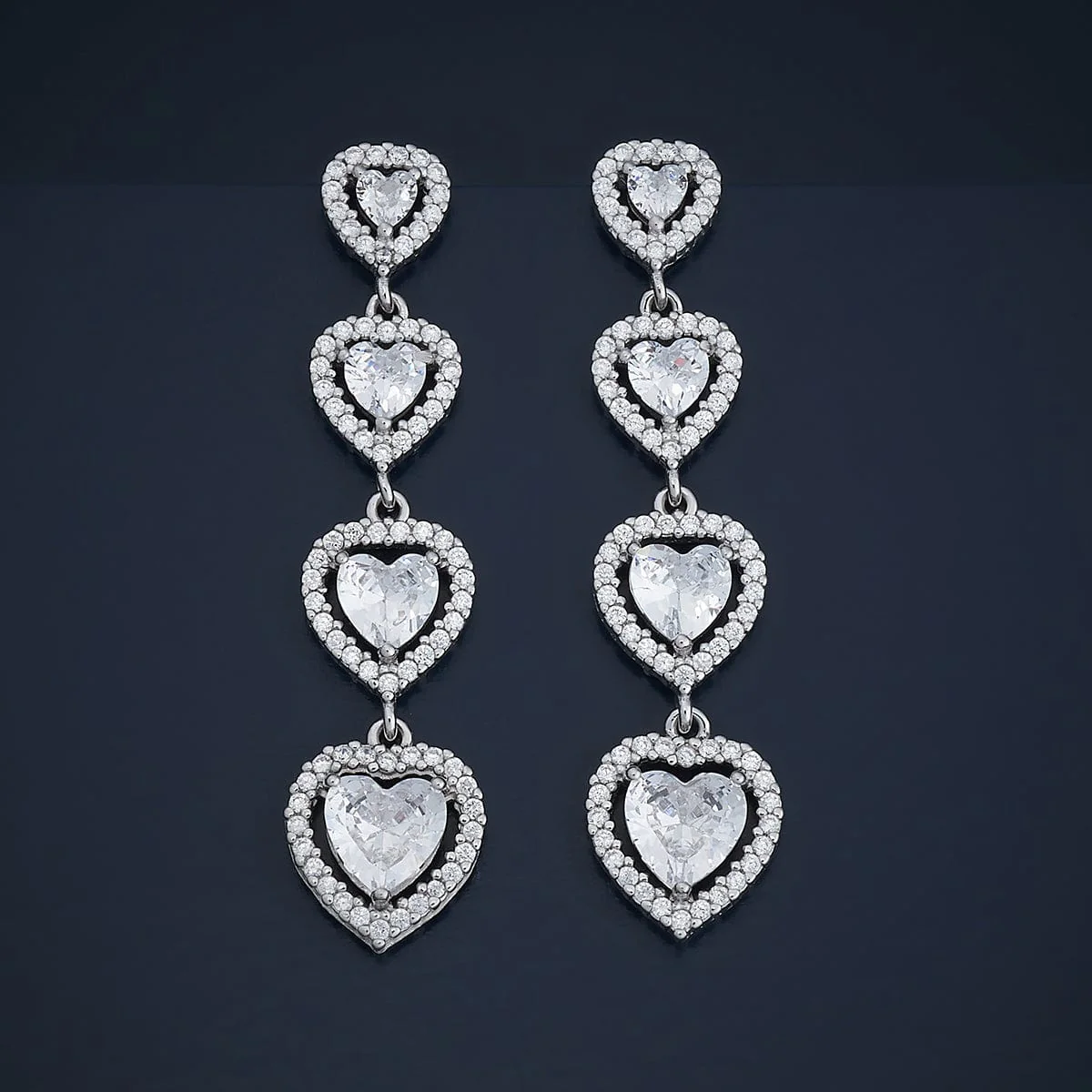 92.5 Silver Earring 183065 - Image 5