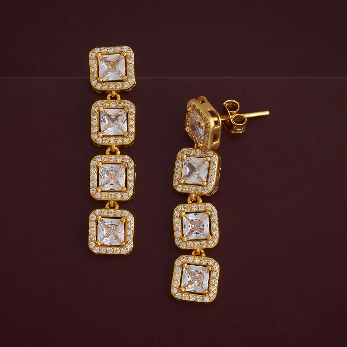 92.5 Silver Earring 183067 - Image 6