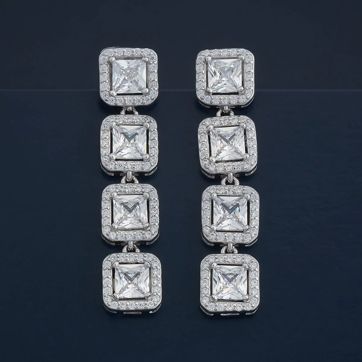 92.5 Silver Earring 183067 - Image 7