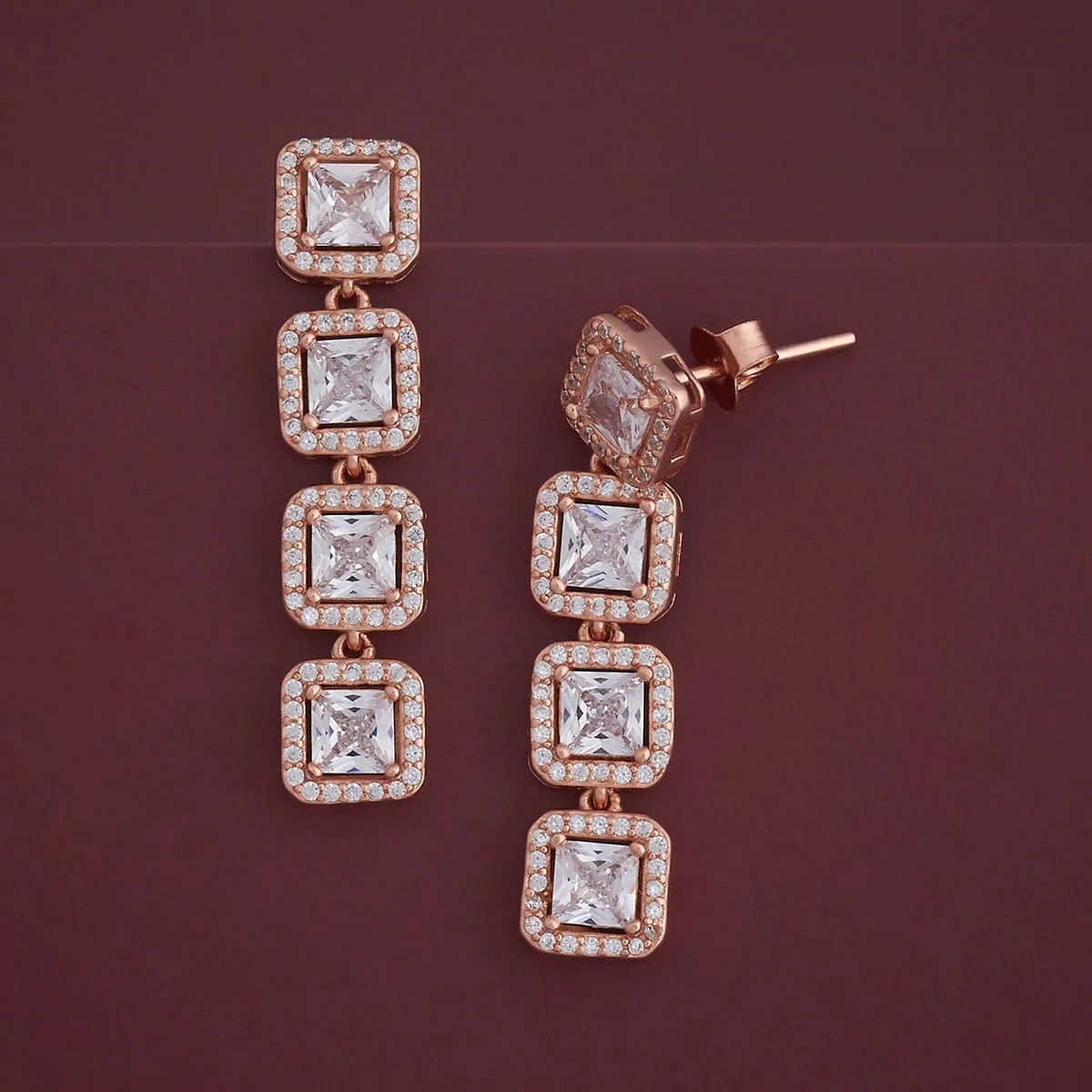 92.5 Silver Earring 183067 - Image 9