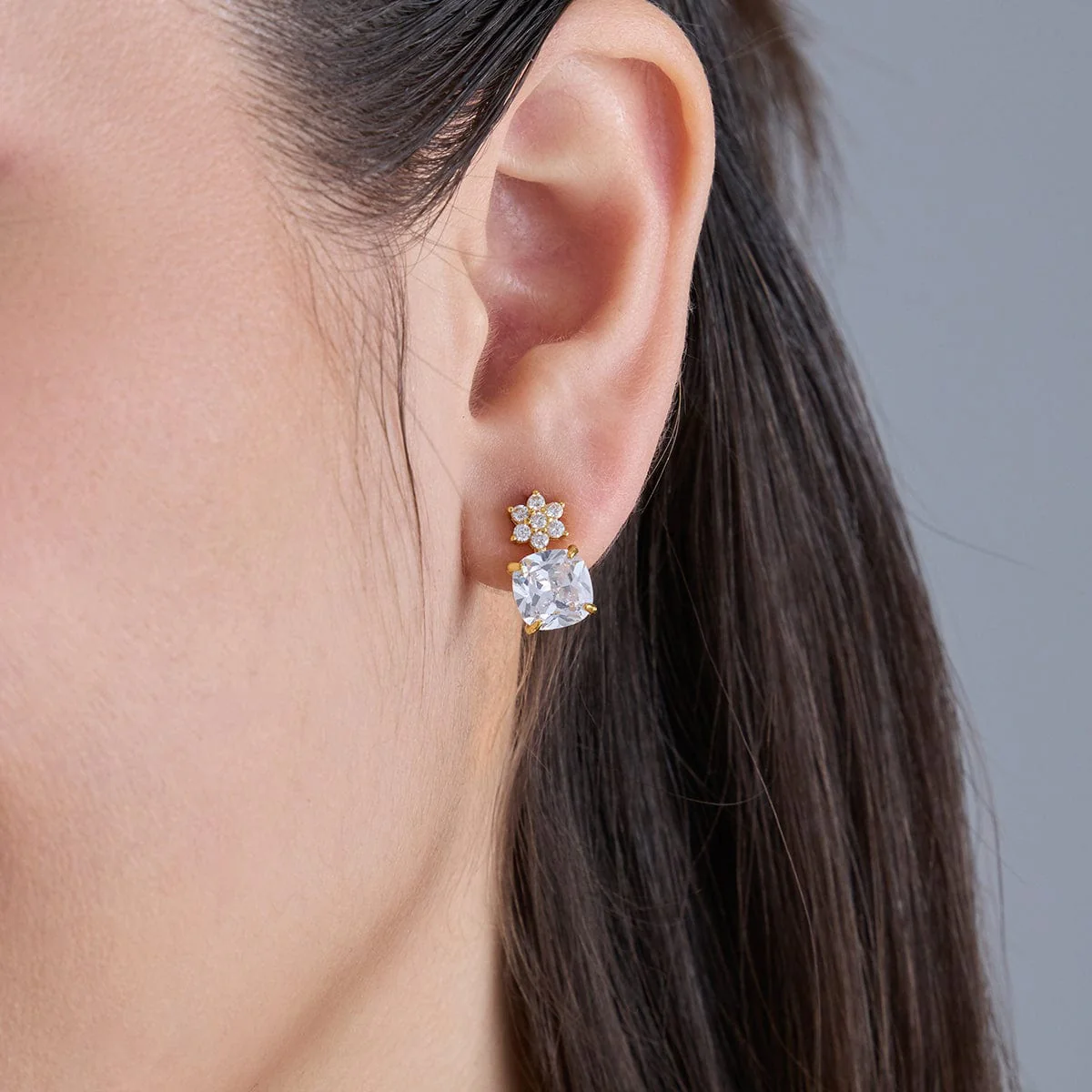 92.5 Silver Earring 183077 - Image 2