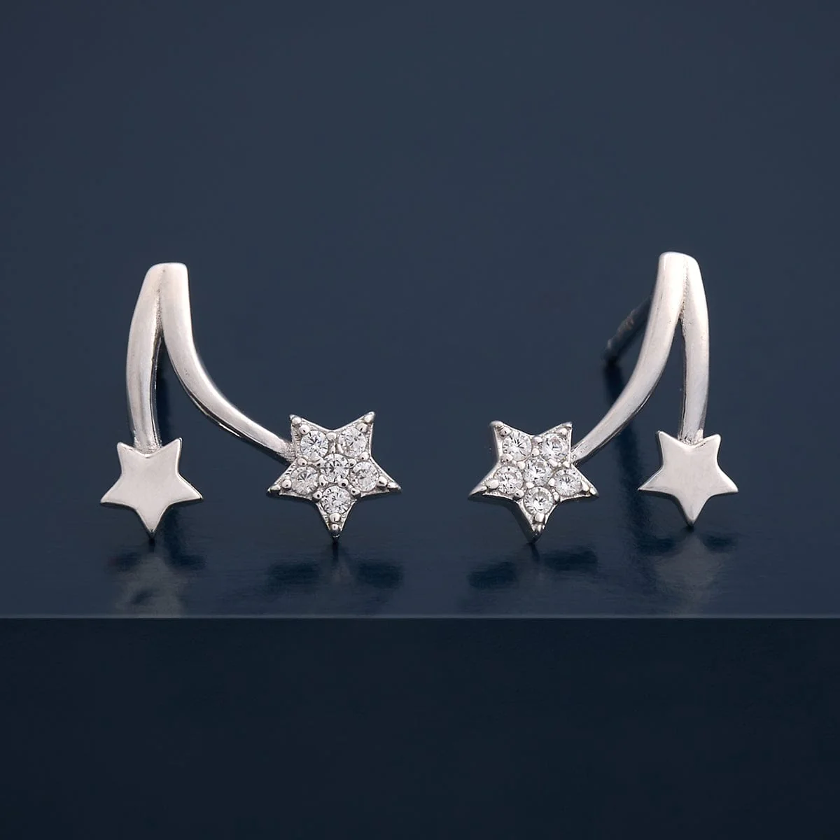 92.5 Silver Earring 183084 - Image 7