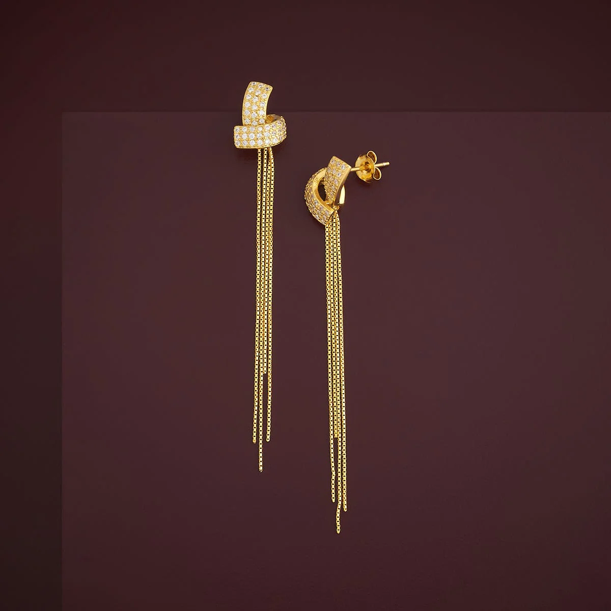 92.5 Silver Earring 183088 - Image 5