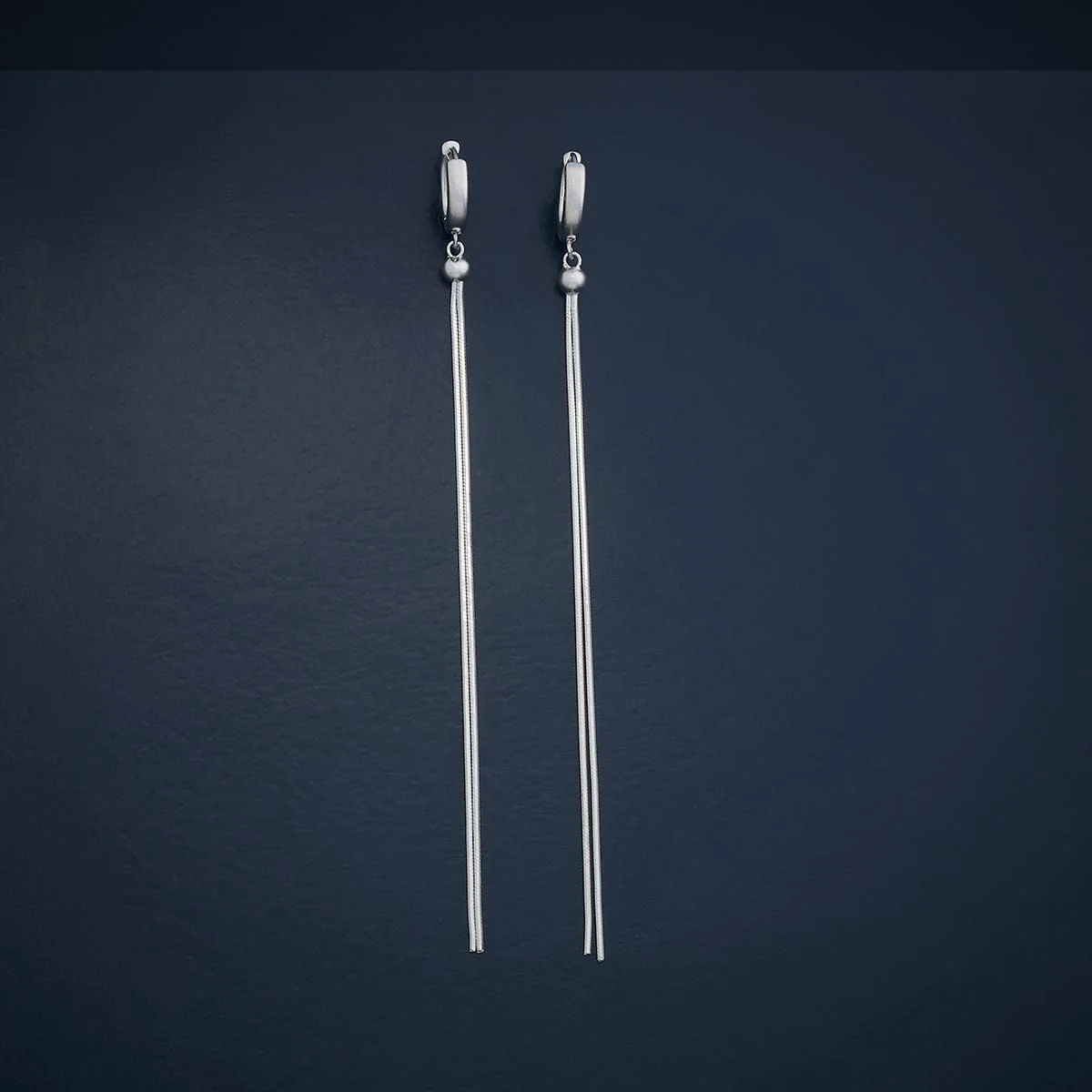 92.5 Silver Earring 183089 - Image 2