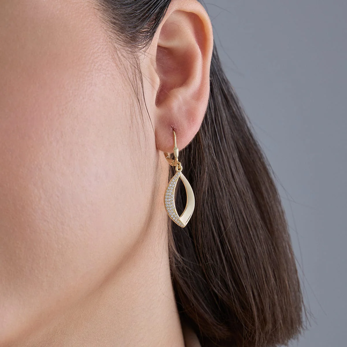 92.5 Silver Earring 183091 - Image 2