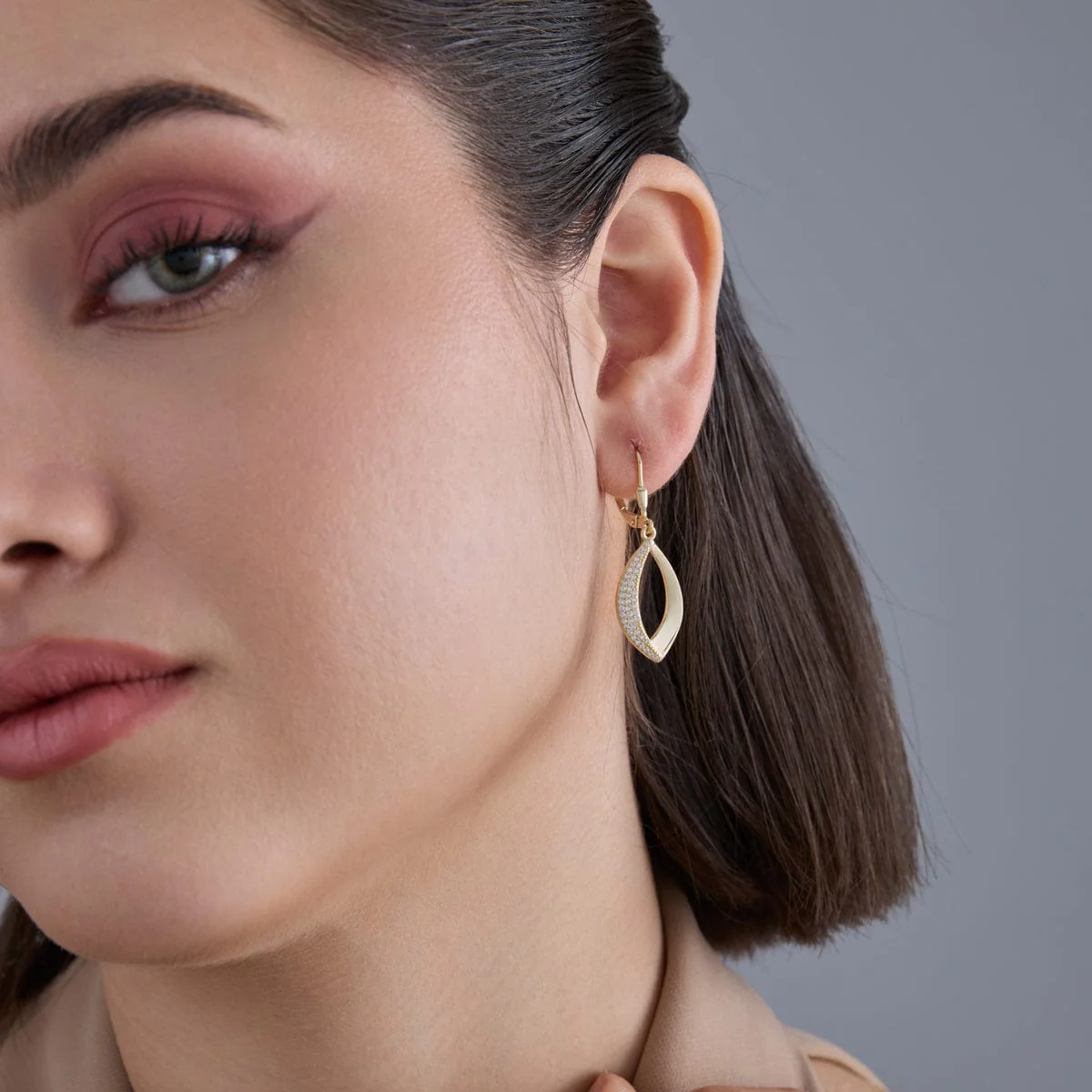 92.5 Silver Earring 183091 - Image 3