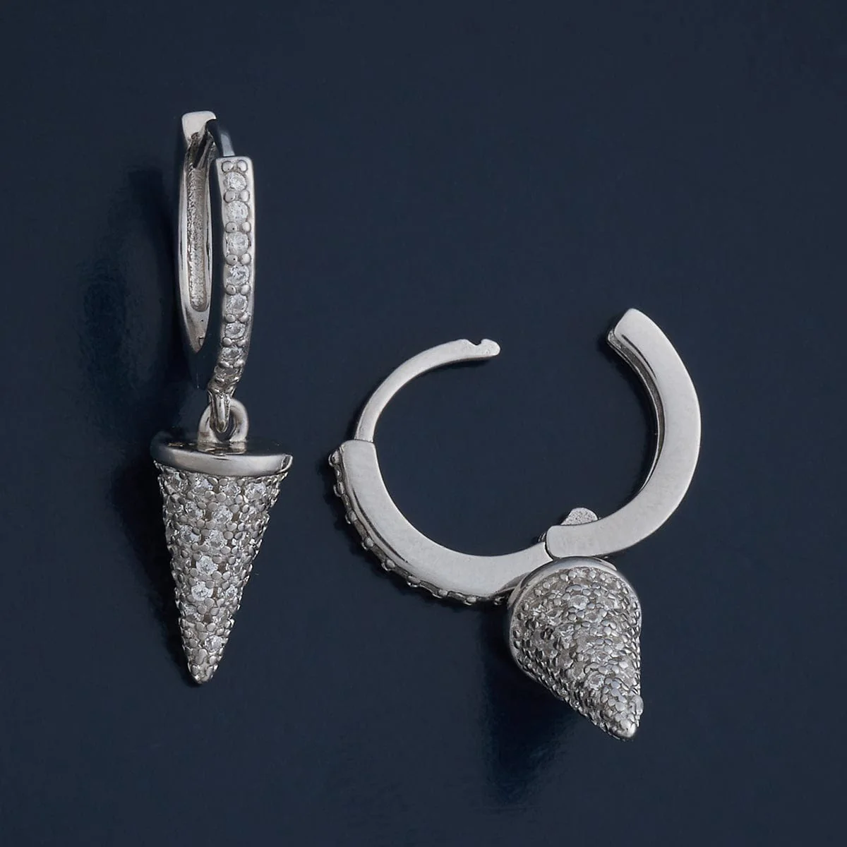 92.5 Silver Earring 183099 - Image 4