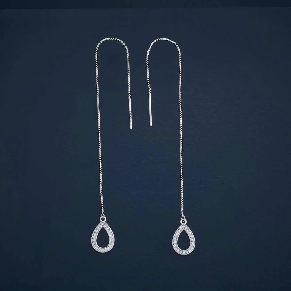 92.5 Silver Earring 183100 - Image 2