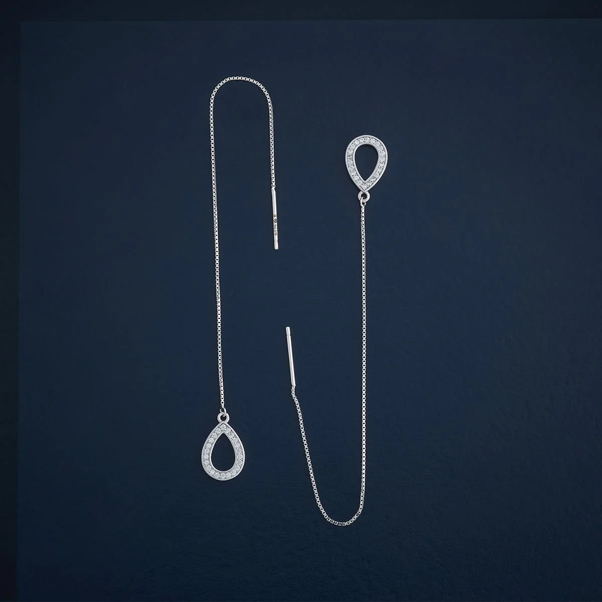 92.5 Silver Earring 183100 - Image 3