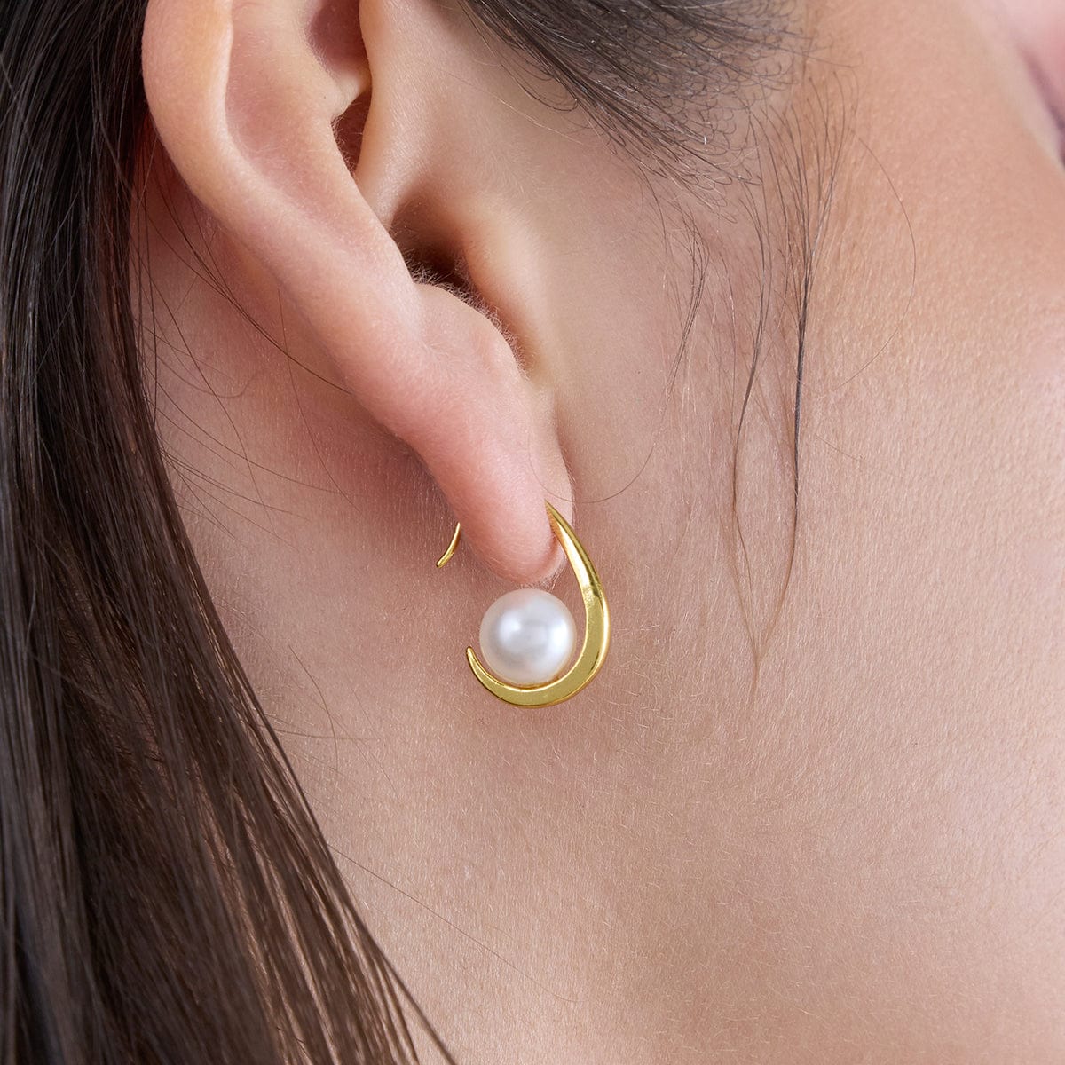 92.5 Silver Earring 183102 - Image 2