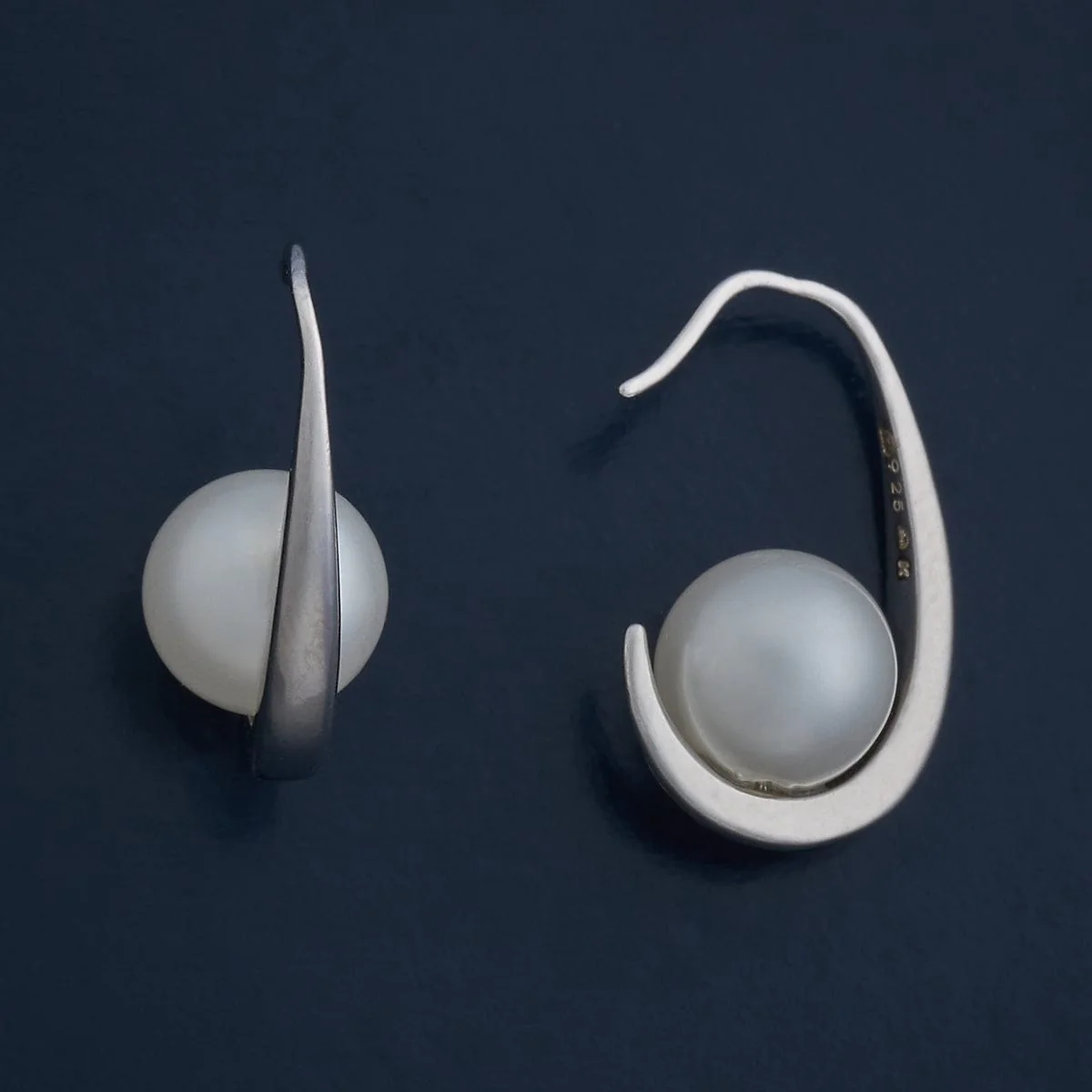 92.5 Silver Earring 183102 - Image 4