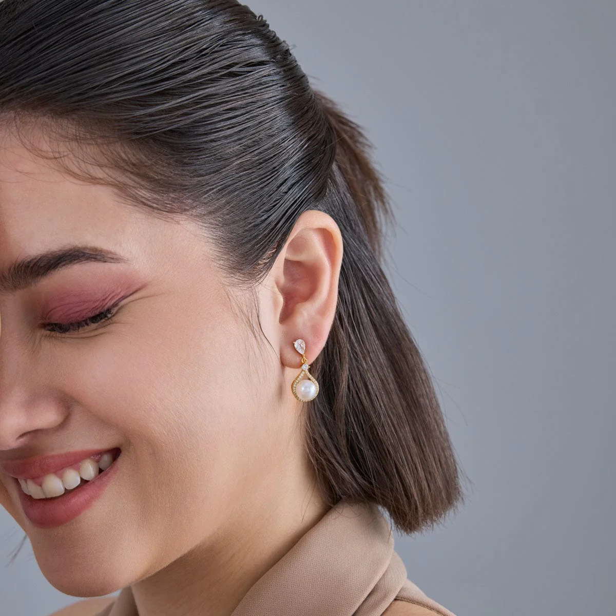 92.5 Silver Earring 183104 - Image 3