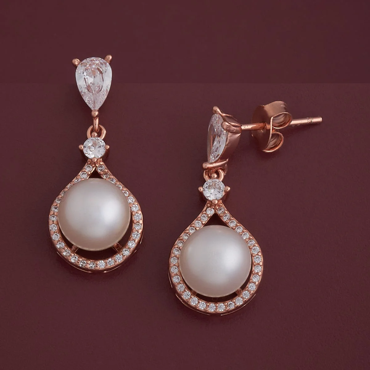 92.5 Silver Earring 183104 - Image 9