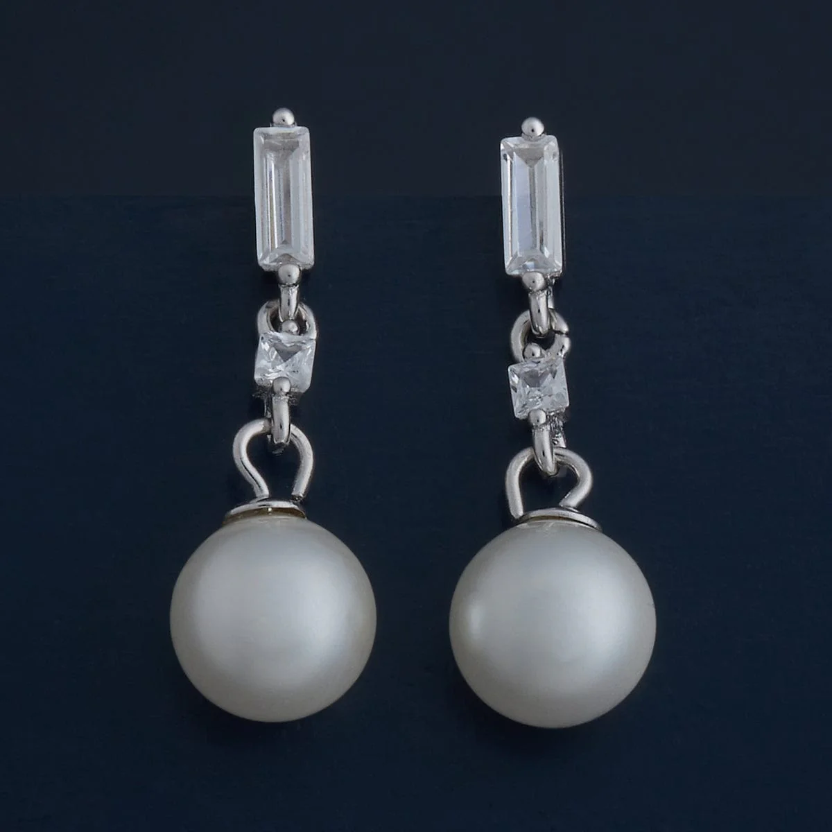 92.5 Silver Earring 183106 - Image 7