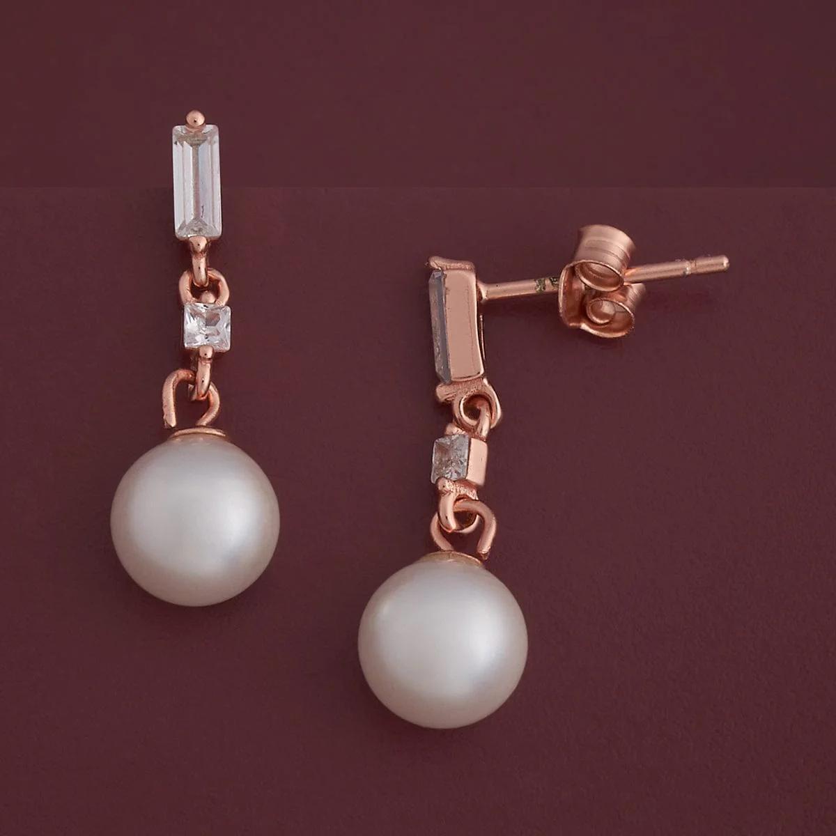 92.5 Silver Earring 183106 - Image 9
